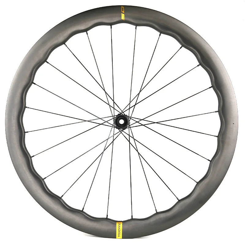 

Full Carbon Fiber T800 Road Bicycle 700C Wheelset 11 Speed VAGUE4.5 DISC B SL Holes Straight Pull Center Lock Hub