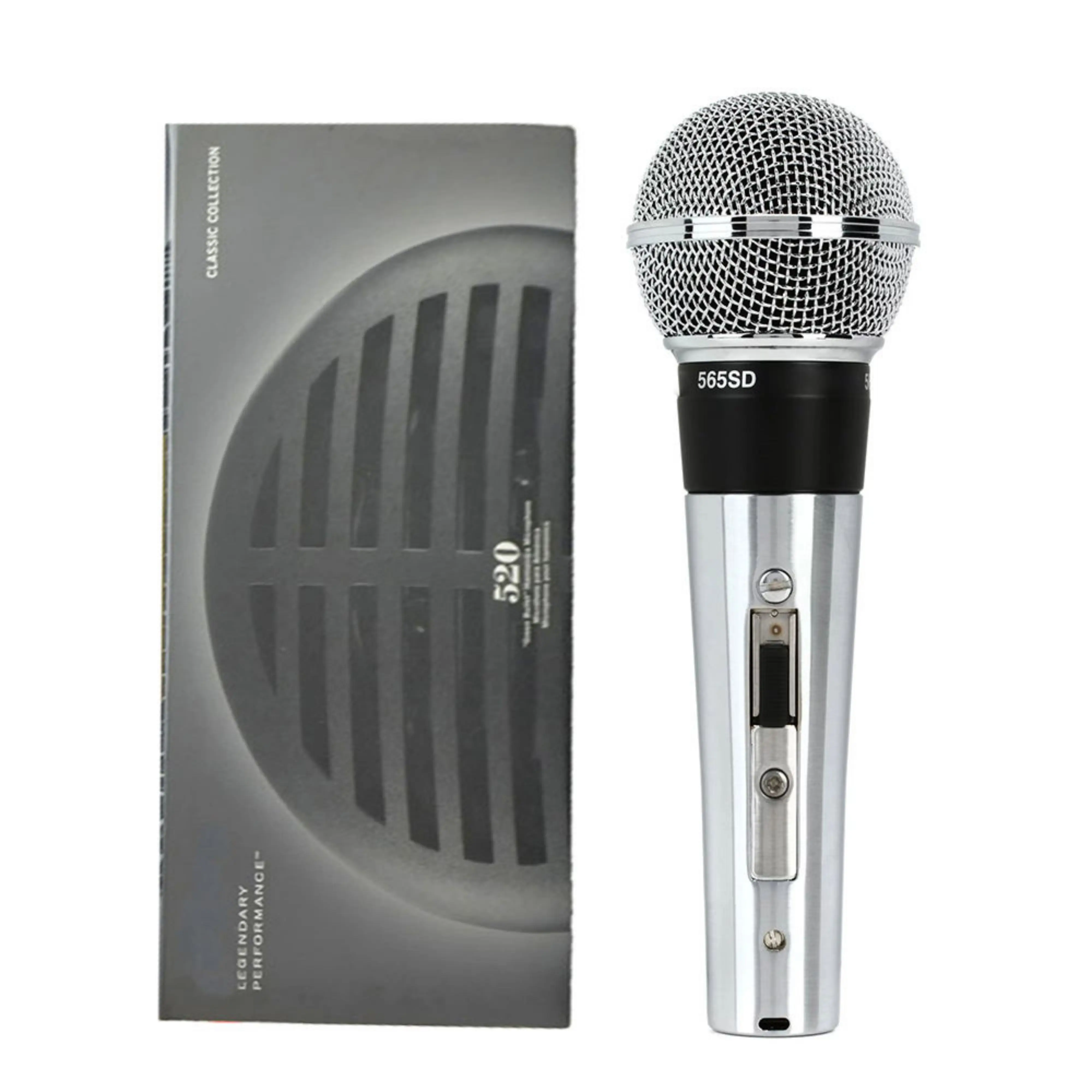 

high-quality 565SD-LC Classic Dynamic Vocal Microphone with Cardioid Pick-up Pattern, Silent Magnetic On/Off Switch (Lockable)