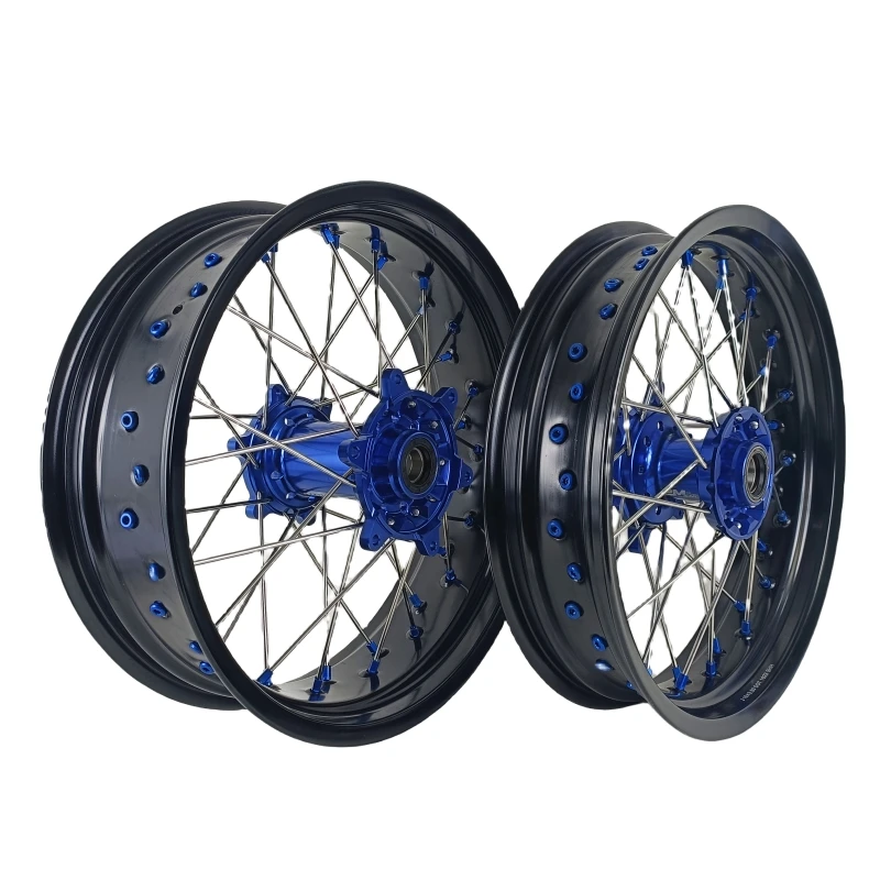 

Supermoto Wheels 17 Inch Motorcycles Parts For Yamaha Yz 125 Yz 250 450 Yzf 250 450