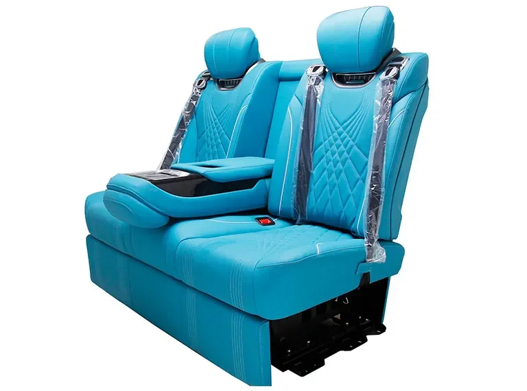 Luxury Electric Recliner Van Rear Back Seats VIP Conversion Camper Van Bed Seat For Limousine Multivan Transporter