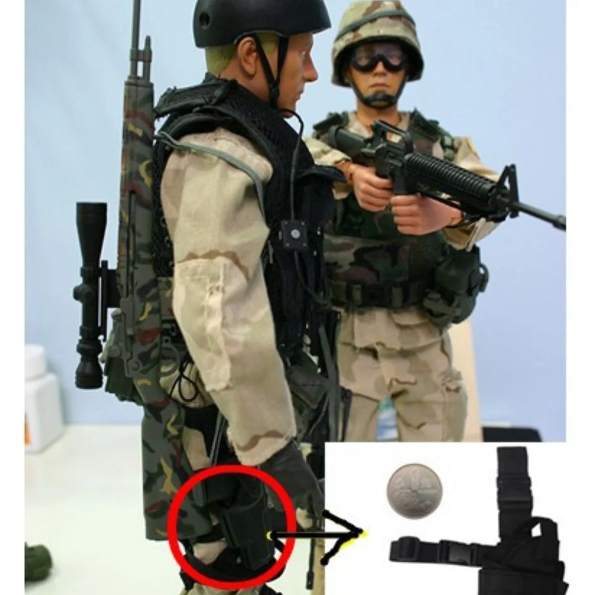 

1 Pc Universal Leg Holster Right Hand Tactical Thigh Pistol Pouch with Straps for All Handgun Models Shooting Accessories