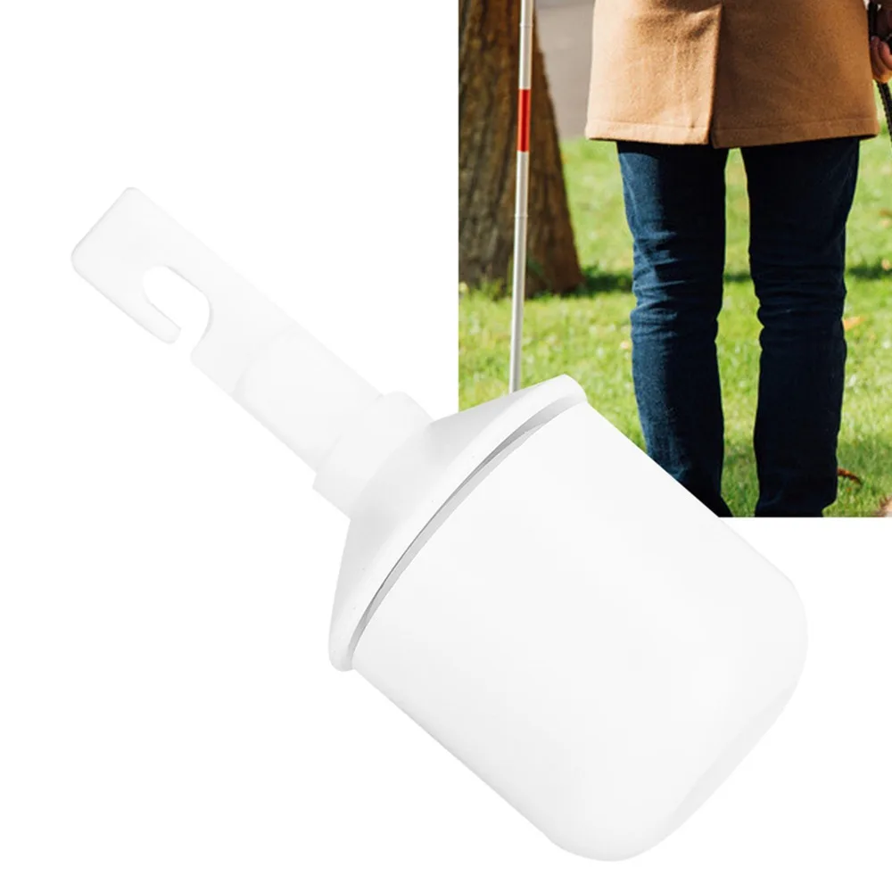 Stable Plastic Walking Cane Tip Hook Type Portable Walking Stick Tip Cane Replacement Accessory for Blind People