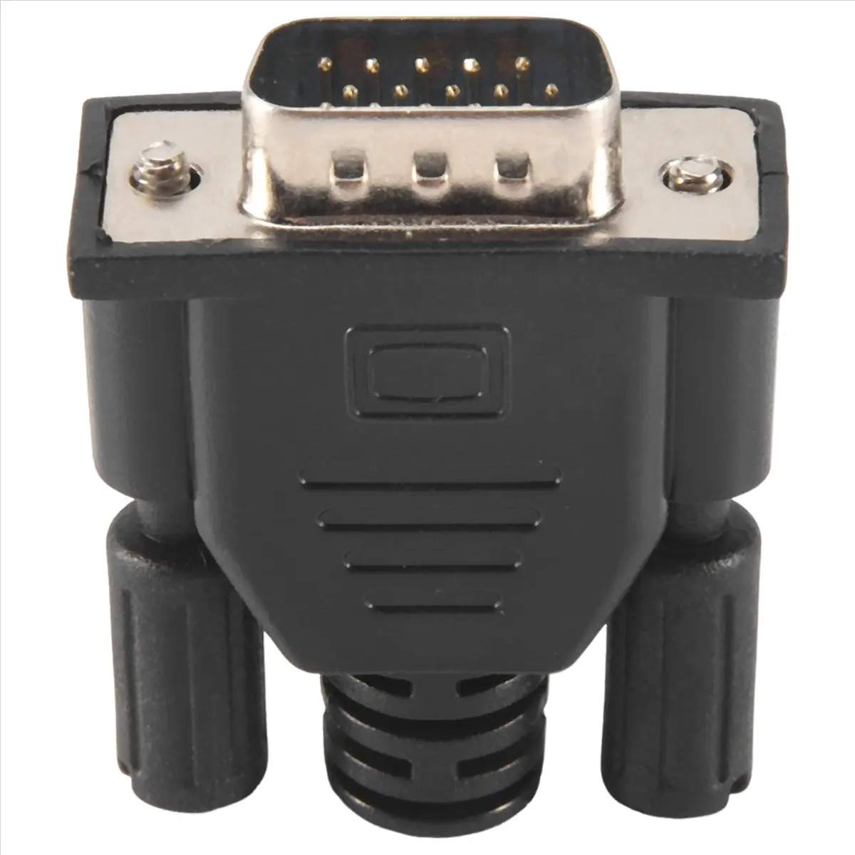 (DT93) VGA Virtual Display Adapter Male Dummy Plug EDID Headless Ghost Emulator Lock Plate