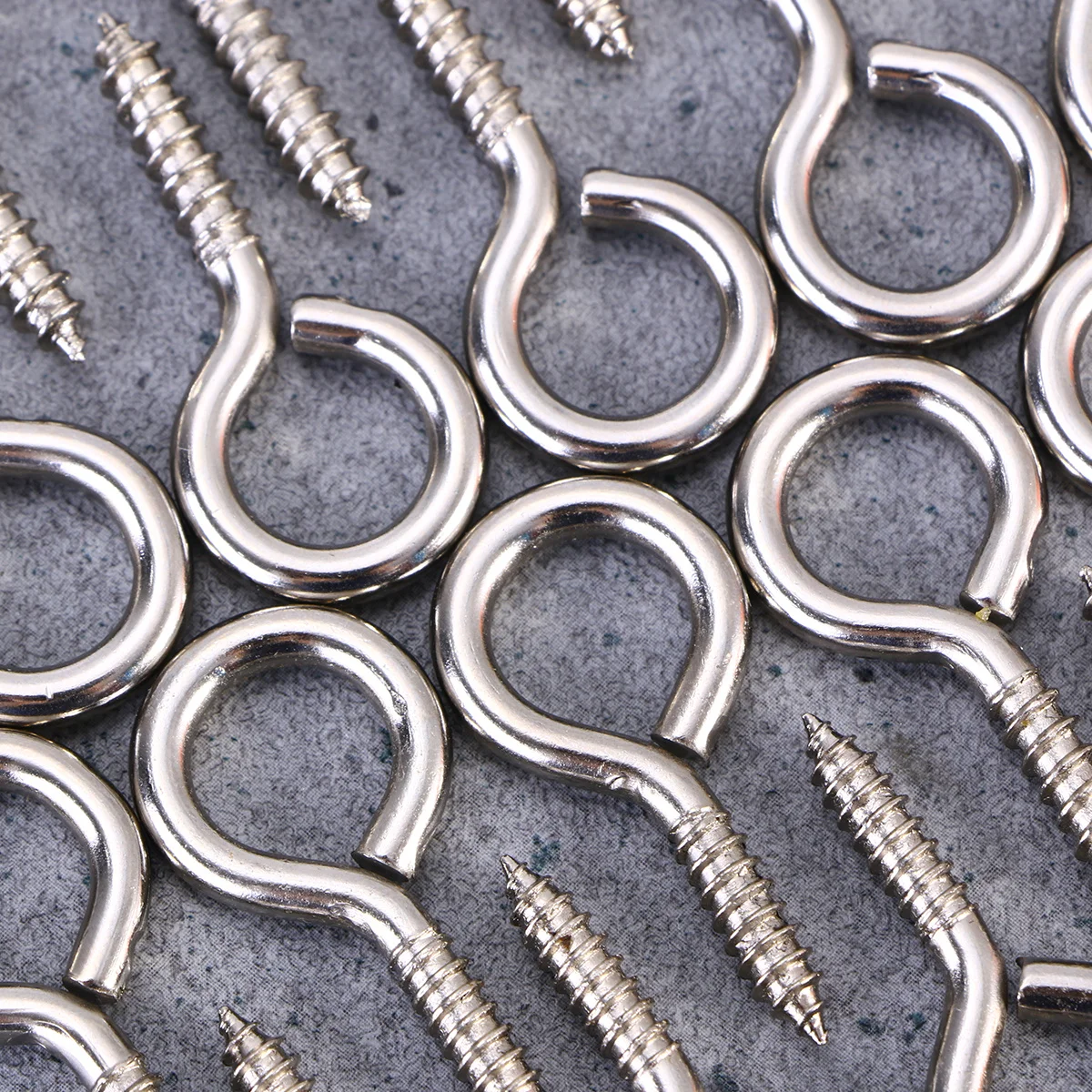 50 قطعة عين لصنع المجوهرات حرفية فضية 1 #   مشابك أجهزة متينة وقوية لنتائج الكفالة