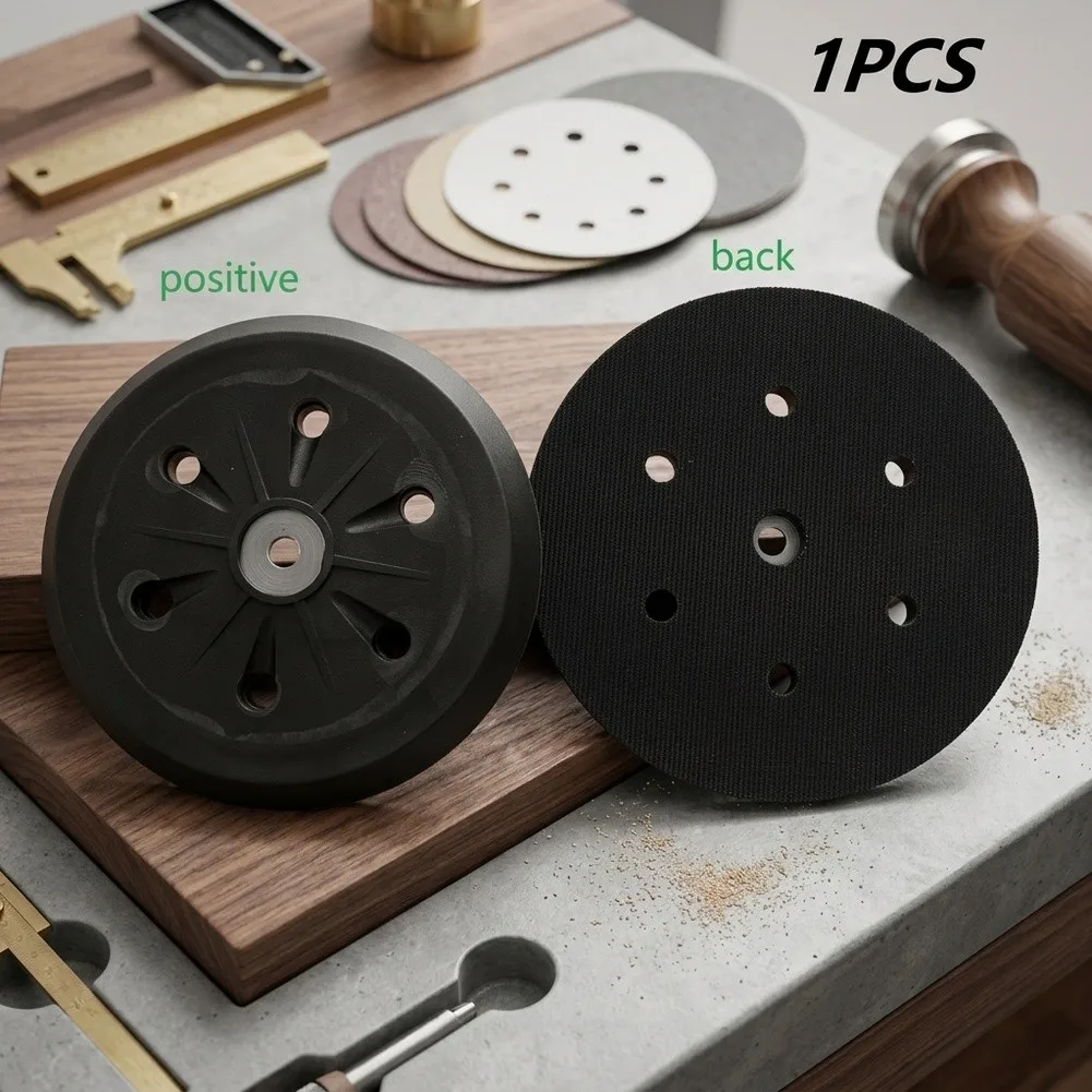 Electric Polishing Disc 6 Inch 6 Hole with Medium Hard Foam Interface Pad Designed for SXE 450 TurboTec for sanders