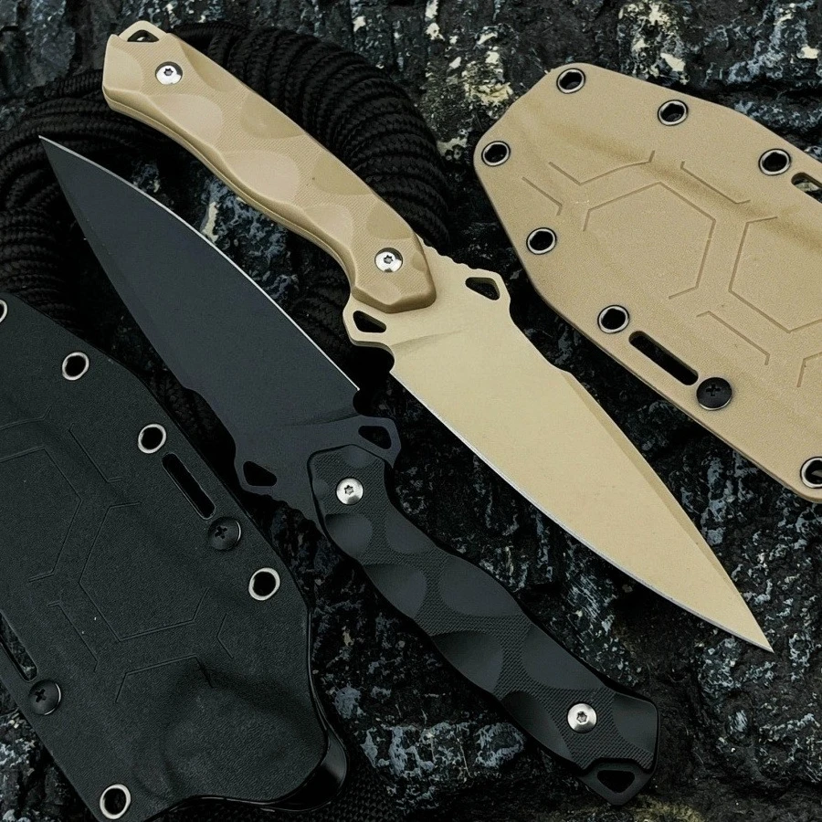 

Новинка! Портативный прямой нож с рукоятью из нейлонового волокна и лезвием из стали 8Cr13MoV. Один комплект достаточно для кемпинга и исследований.