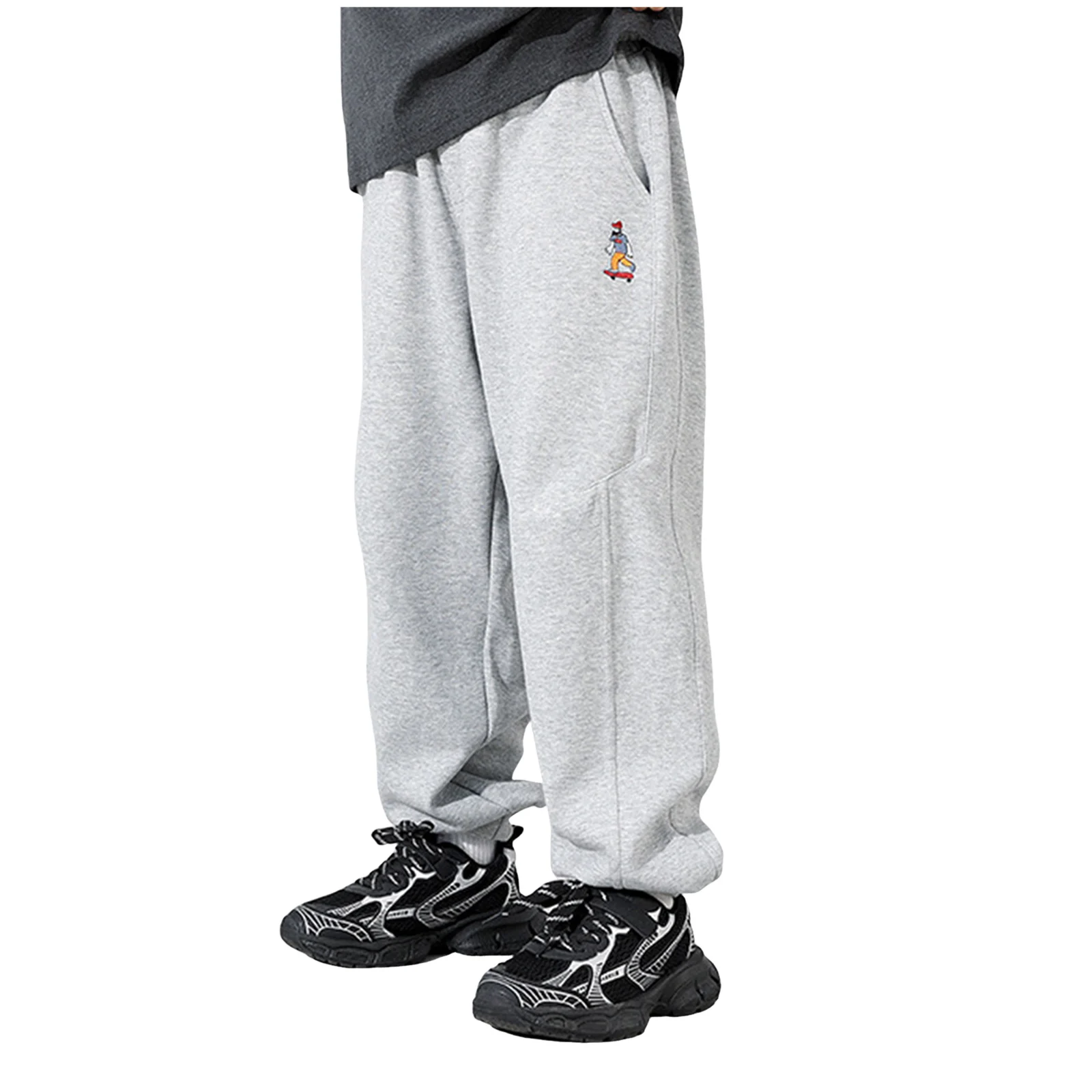 

Clothes for Boys 10 to 12 Years Childrens Pants Childrens Sports Pants Older Childrens Embroidered Cartoon 12 Month Jacket Boy