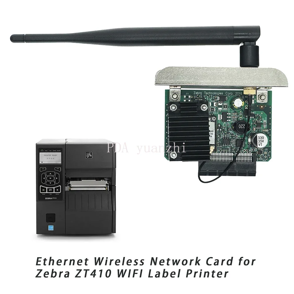 

New Ethernet Wireless Network Card for Zebra ZT210 ZT230 ZT410 ZT420 Printer P1033782-101