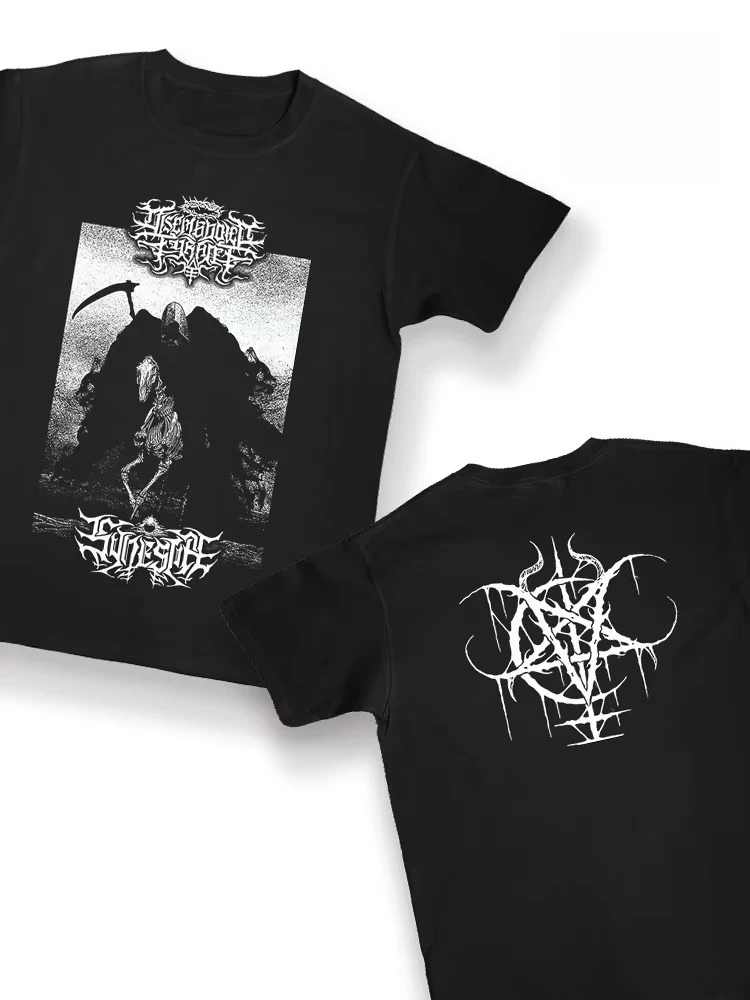 

Disembodied Tyrant Symphonic Melody Deadcore Band Synestia Collaboration Album Peripheral Cotton T-Shirt Tee Summer Top