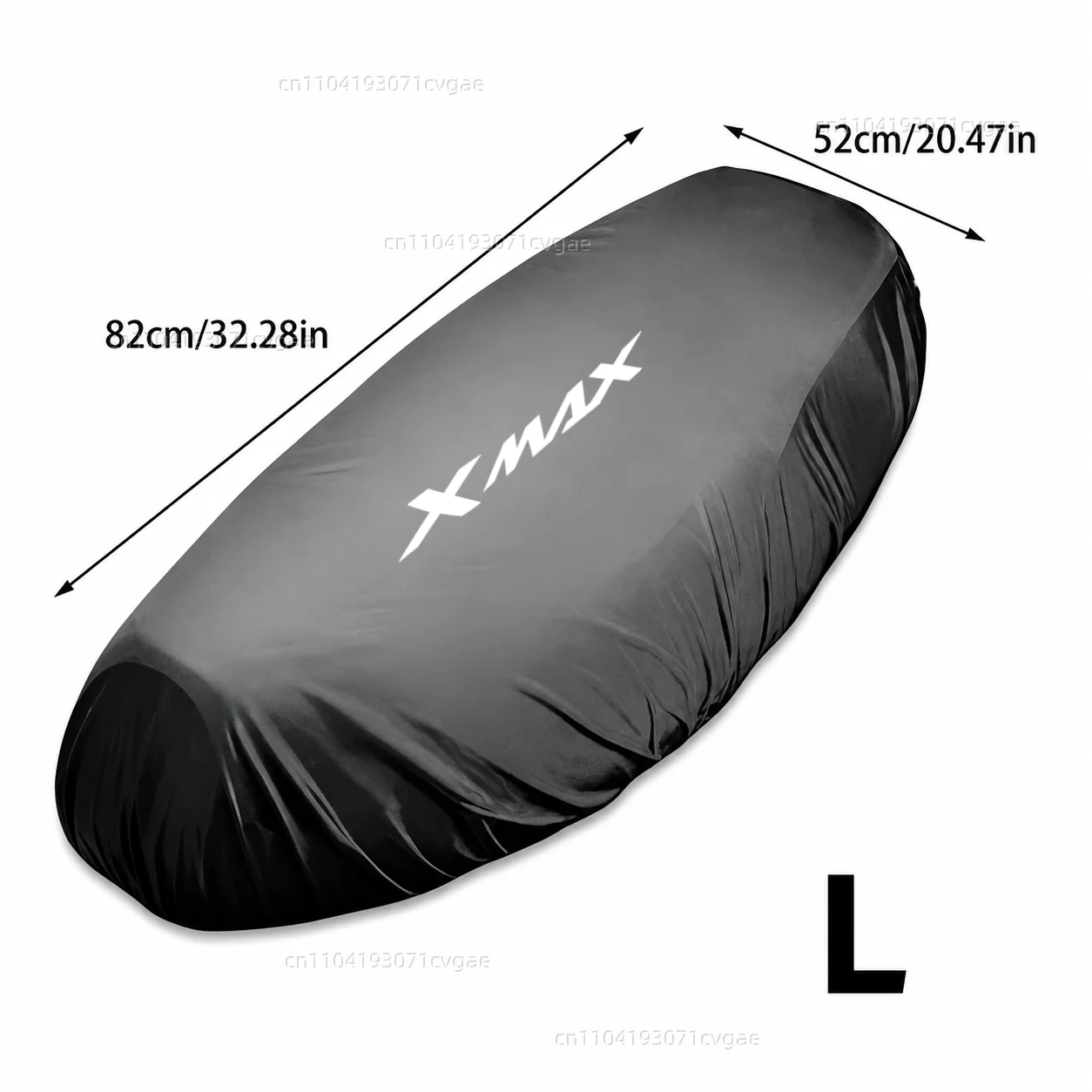 Für YAMAHA XMAX300 XMAX400 XMAX X-MAX XMAX 125 XMAX250 XMAX 300 400 Motorrad Regen-Sitzbezug Wasserdichter Sattelbezug Schwarz 210 – Detail 9