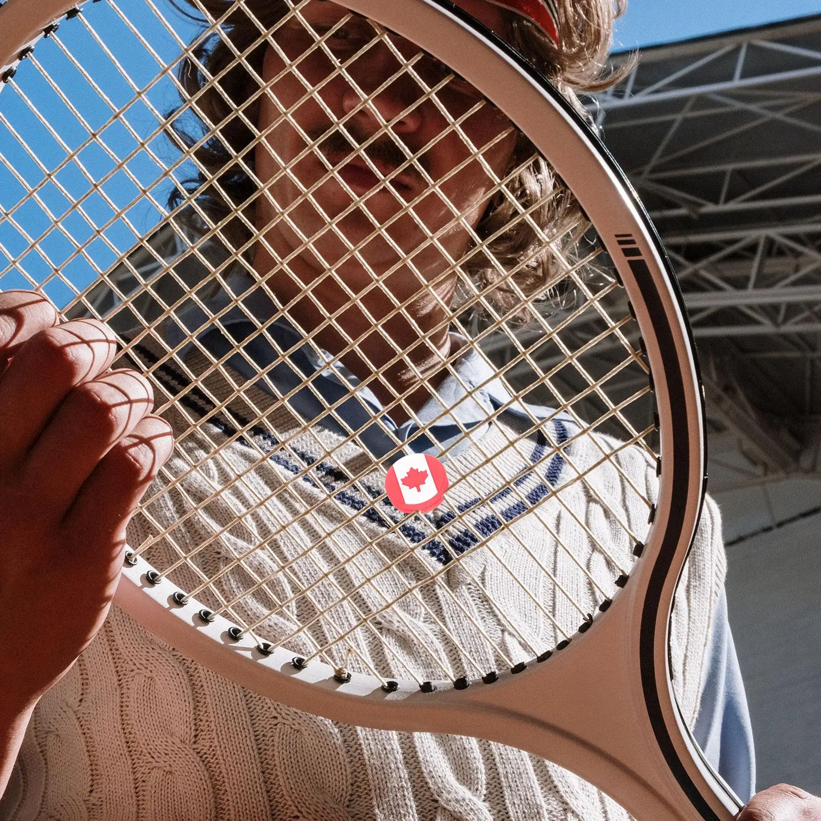 6 Buah Raket Tenis Peredam Kejut Aksesori Peredam Getaran Raket Peredam Silikon