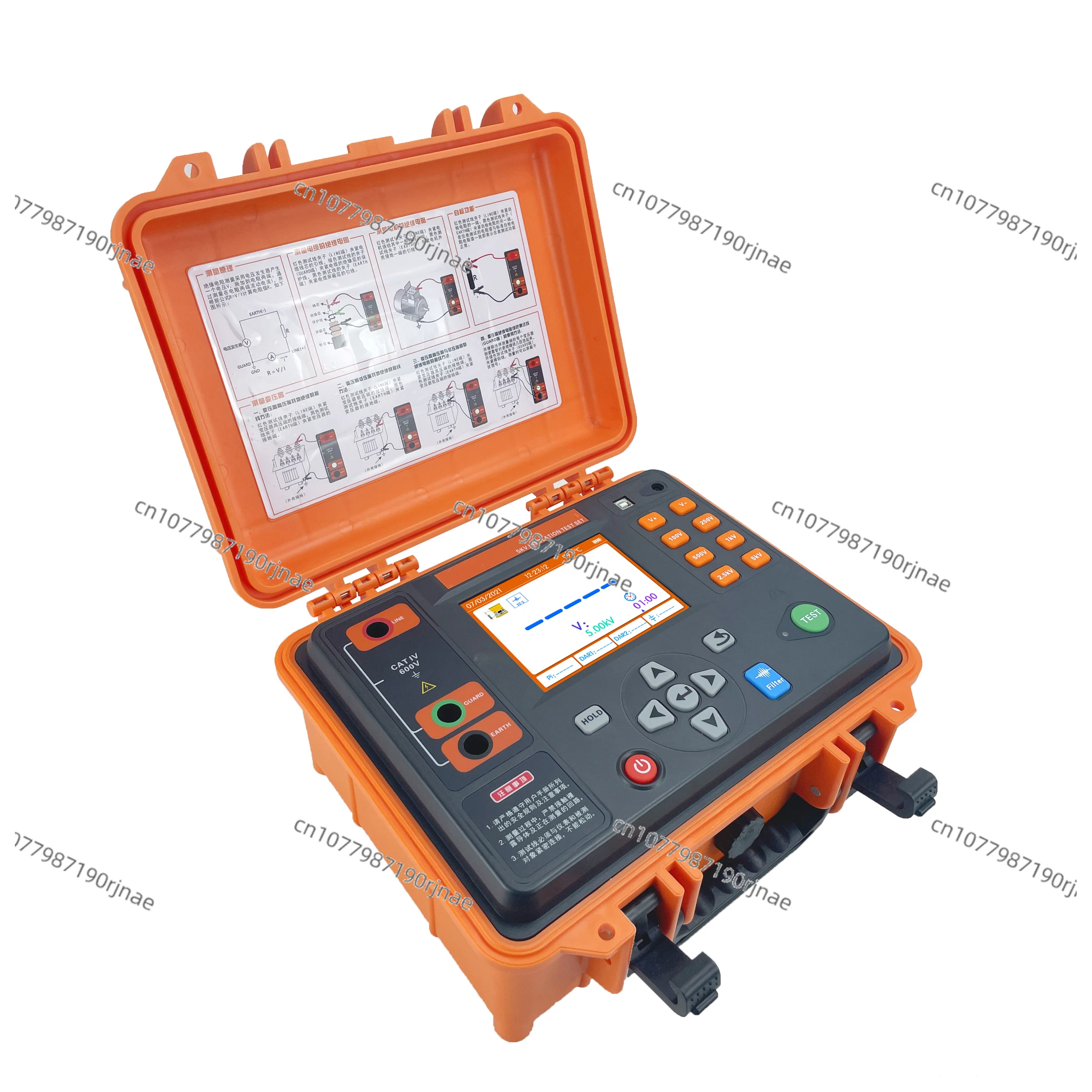 

S430 High-voltage Insulation Resistance Tester/cable/transformer/motor Insulation/absorption Ratio/polarization Index