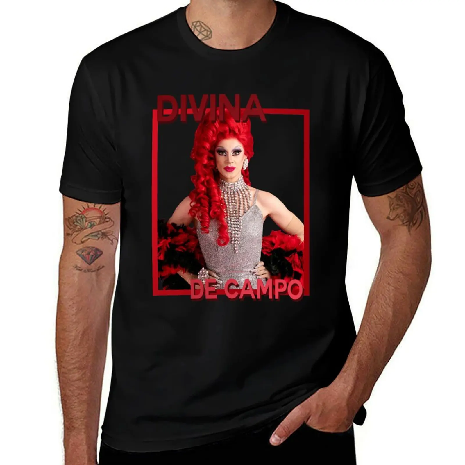 DIVINA DE CAMPO T-Shirt Casual All Match Short Sleeve T-Shirt