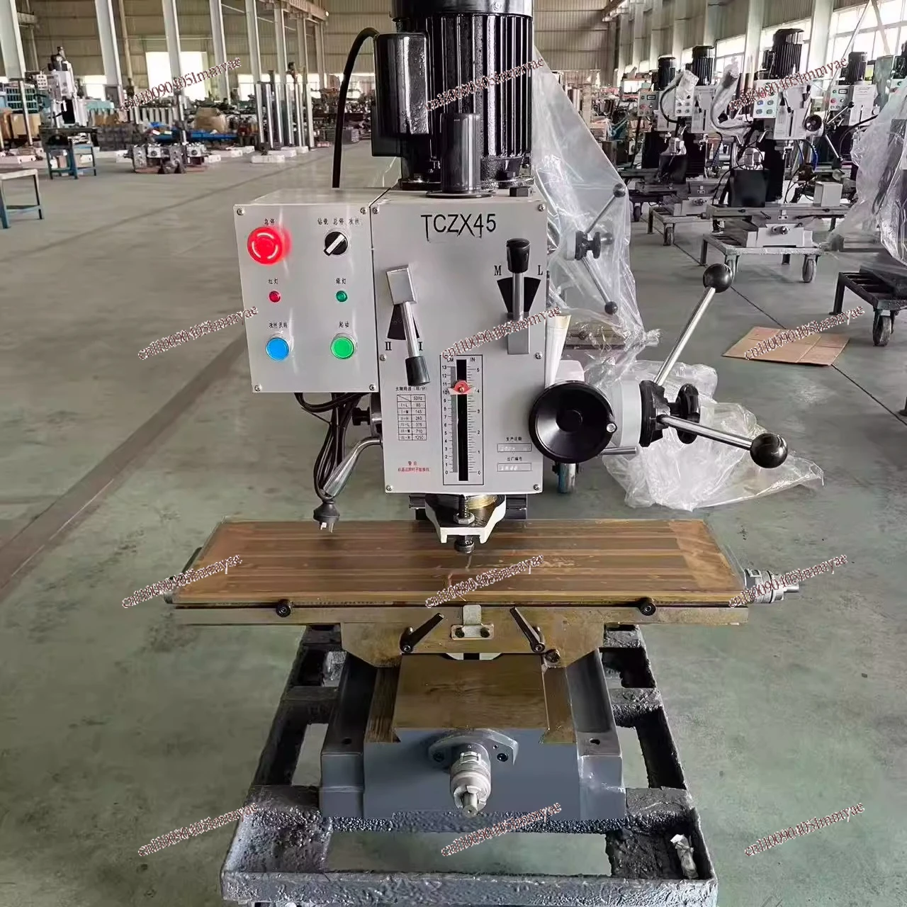 Industrial desktop milling machine Small household bench drilling lathe