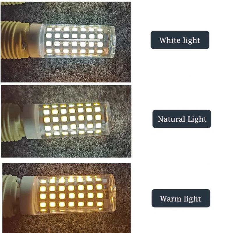 G9G4 LED Light Bulb with Three Color Dimming, Super Bright, and No Strobe for Household Lighting G9 Pin Energy-saving Lamp Beads