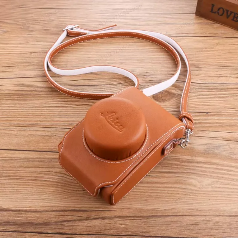 Genuine Leather Camera Case Fit D-LUX7/8 typ109 Compatible with SOFORT2 C-LUX D6 D5 LX100
