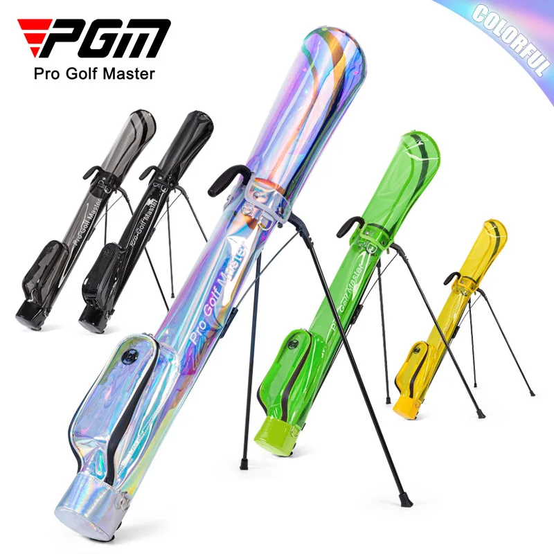 PGM Lady Golf Stand Bracket Gun Bag Women Clubs Rack Package TPU Waterproof Ultra Light Portable QIAB026 Wholesale