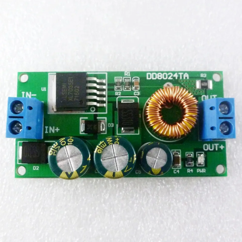 High-Voltage EBike DC-DC Converter Buck Step-Down Regulator Module 80V 72V 64V 60V 48V 36V 24V to 15V 12V 9V 6V 5V 3.3V