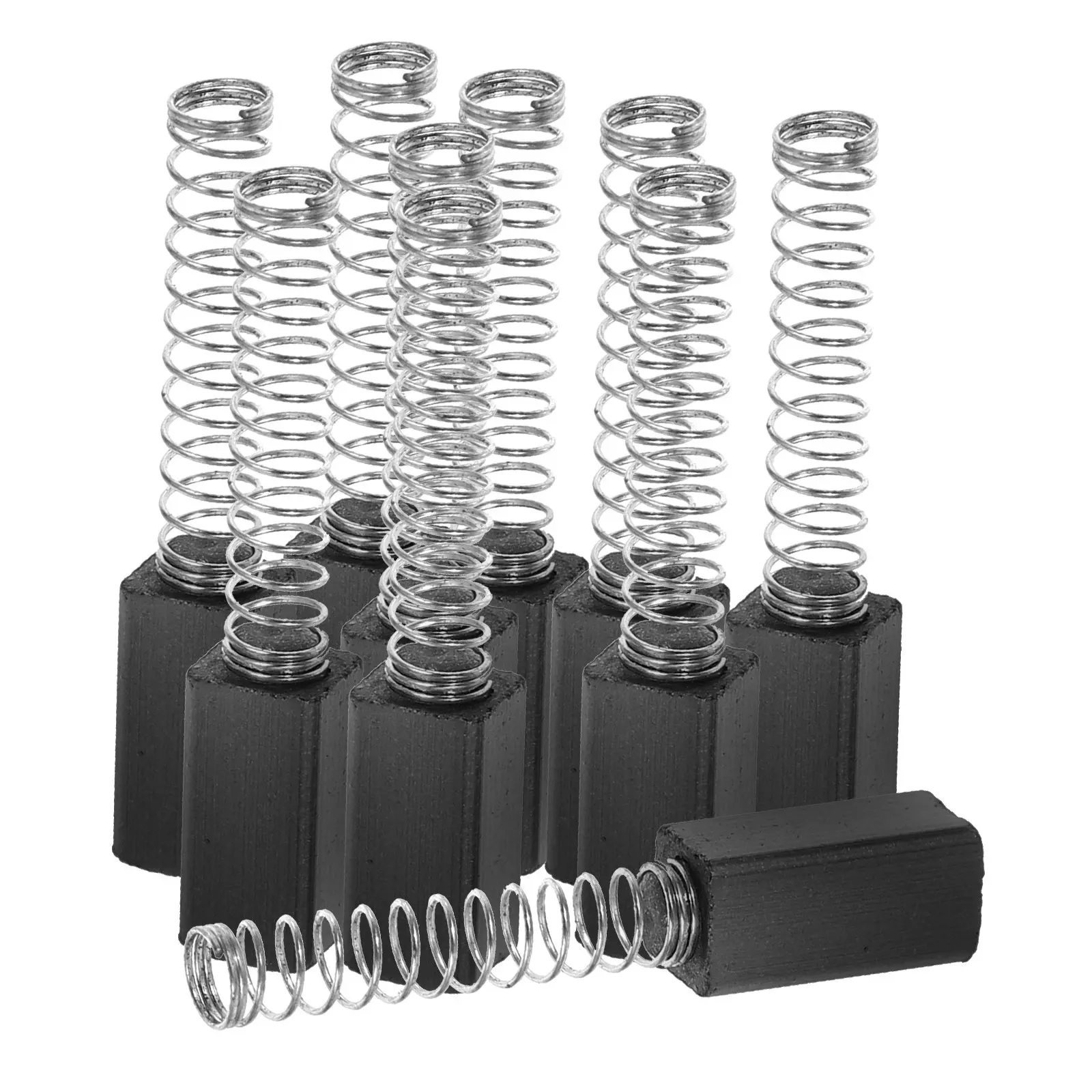 

10Pcs Carbon Brush Motor Kit Sewing Machine Replacement Parts Overlock Small Motor Repair Accessories Household Tools