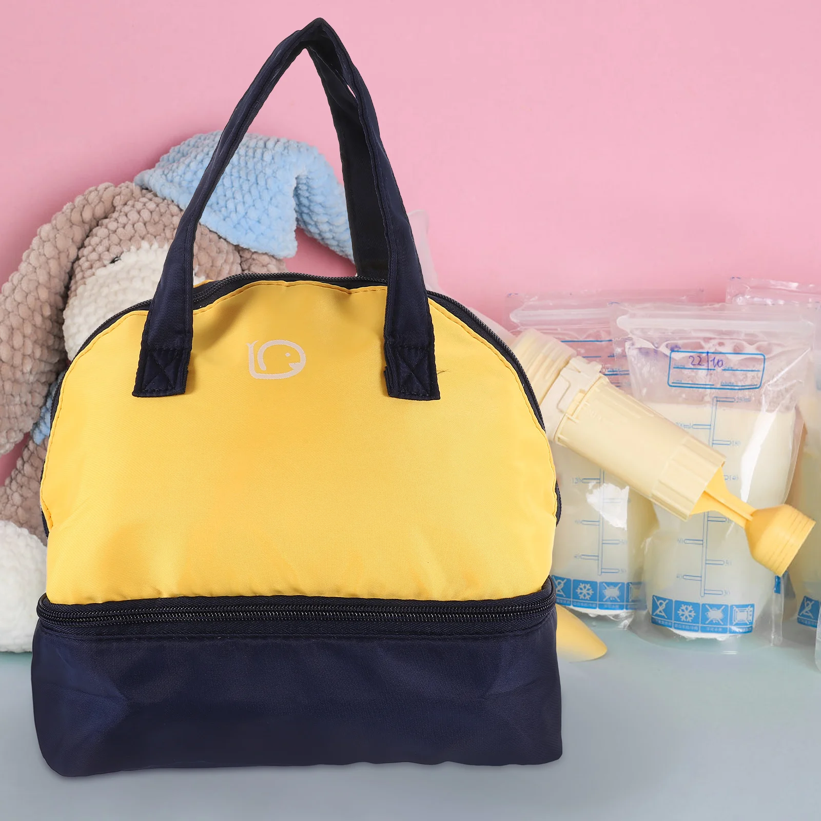 

Insulation Bag Breastmilk Storage Freshness Cooler Travel Lunch Box Feeding Bottle Bags Portable Cooler Bag Ice Pack Double