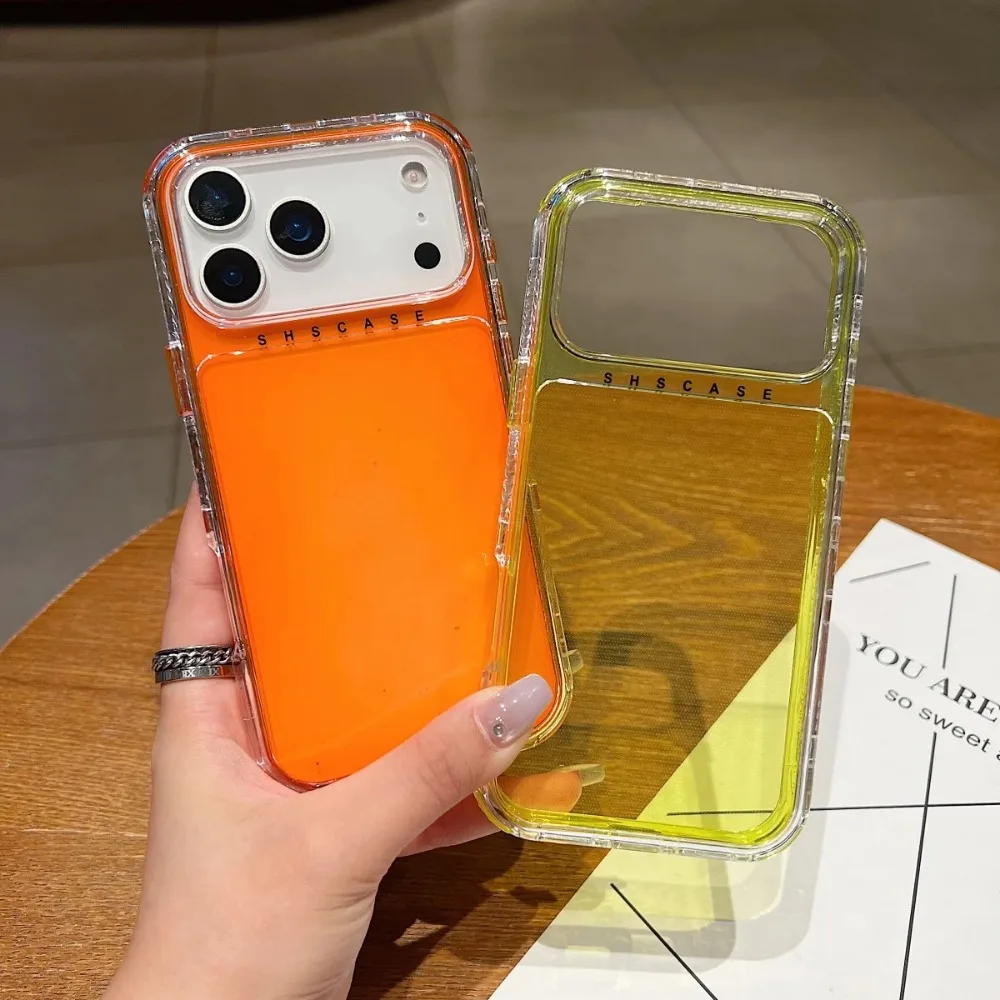 Гибридный однотонный бронированный чехол 3 в 1 для iPhone 17 Air 16 15 14 Plus 13 12 Mini 11 Pro Max Защитный чехол военного класса