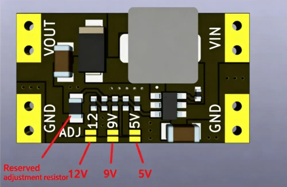 1-5 Stück 2A Mini-Boost-Board XL3608 5V 9V 12V DC-DC Schalt-Step-Up-Leistungsmodul 2,5V-11,5V Eingangsspannung – Detail 3