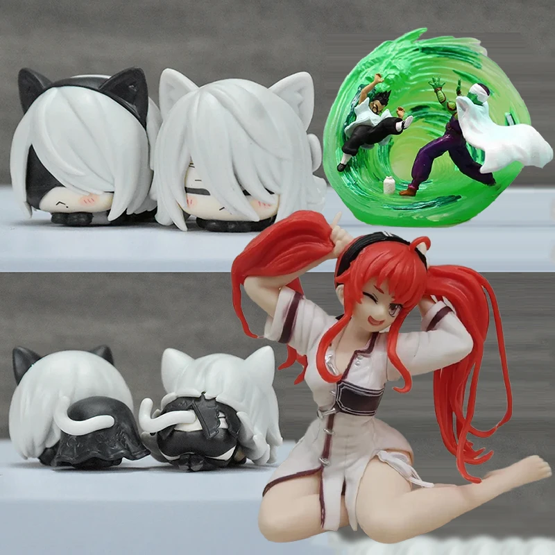 

Anime Majin Buu Dragon Ball Piccolo Statue Eris Greyrat Adult Figure Nier Automata 2b YoRHa Figures Q-Verison NIKKE DORO Toys