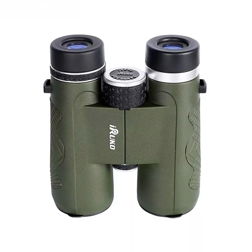 High Quality 8x42 Bak4 Prism HD High Resolution Waterproof Binoculars Sharp Image Outdoor Telescope for Hiking Hunting Traveling