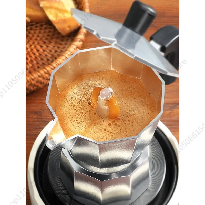 وعاء موكا المنزلية الإيطالية المشروب إبريق قهوة صغير في الهواء الطلق ماكينة إسبريسو مجموعة أواني القهوة المشروب اليدوي