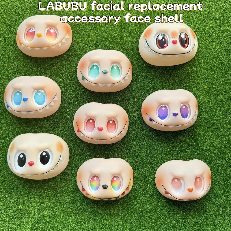 

Labubu Color Teeth Face Shell Replacement Accessories Diy With Hand And Foot Accessories Anime Toy Peripherals
