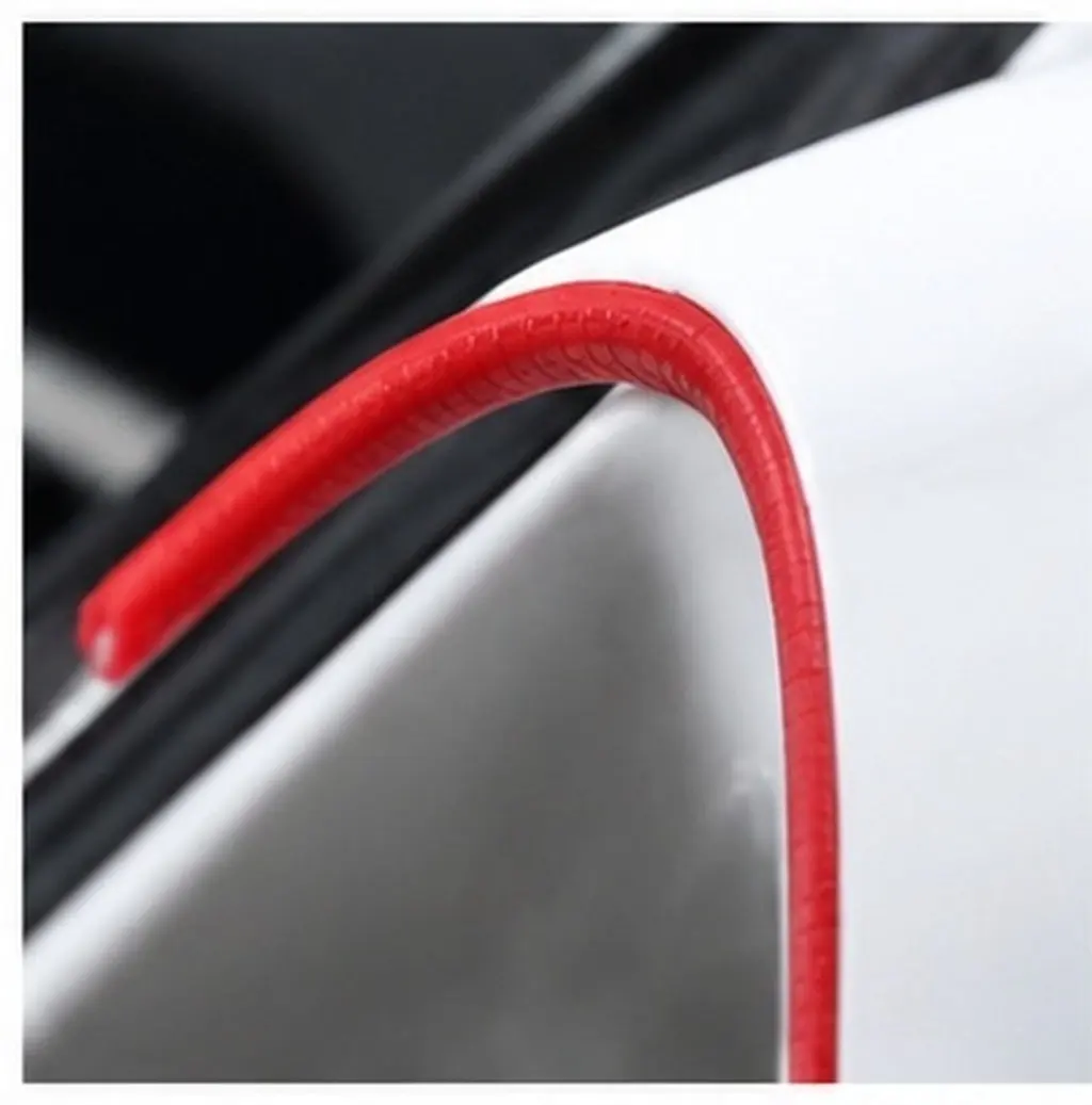 1 Roll Car Anti-Collision Strip High Steel Car Door Edge Protector Easy Install Auto Sealing Strip Bumper