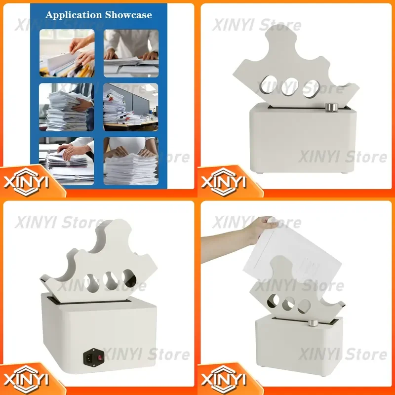 for MASUNG MS-VP01 Office Print Shop Paper Jogger Anti-Static Desktop Aligner for A3 A4 A5