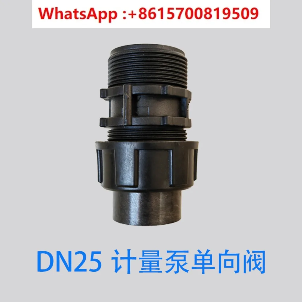 Dosing pump, metering pump, check valve, PVC valve body