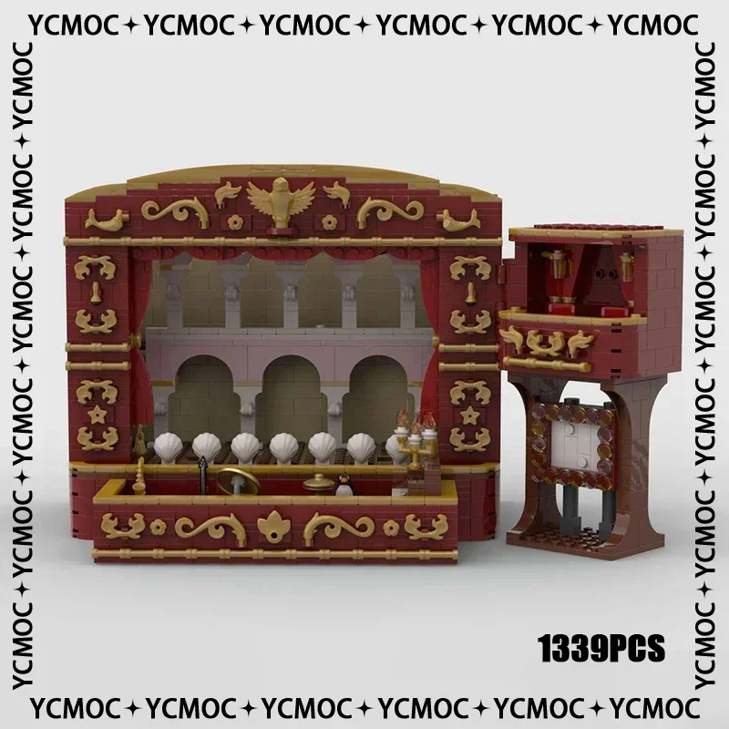 Star Movie YcMoc Building Blocks Muppet Theatre Model Technology Bricks Street view DIY Toys For Kids Children Gifts Blocks