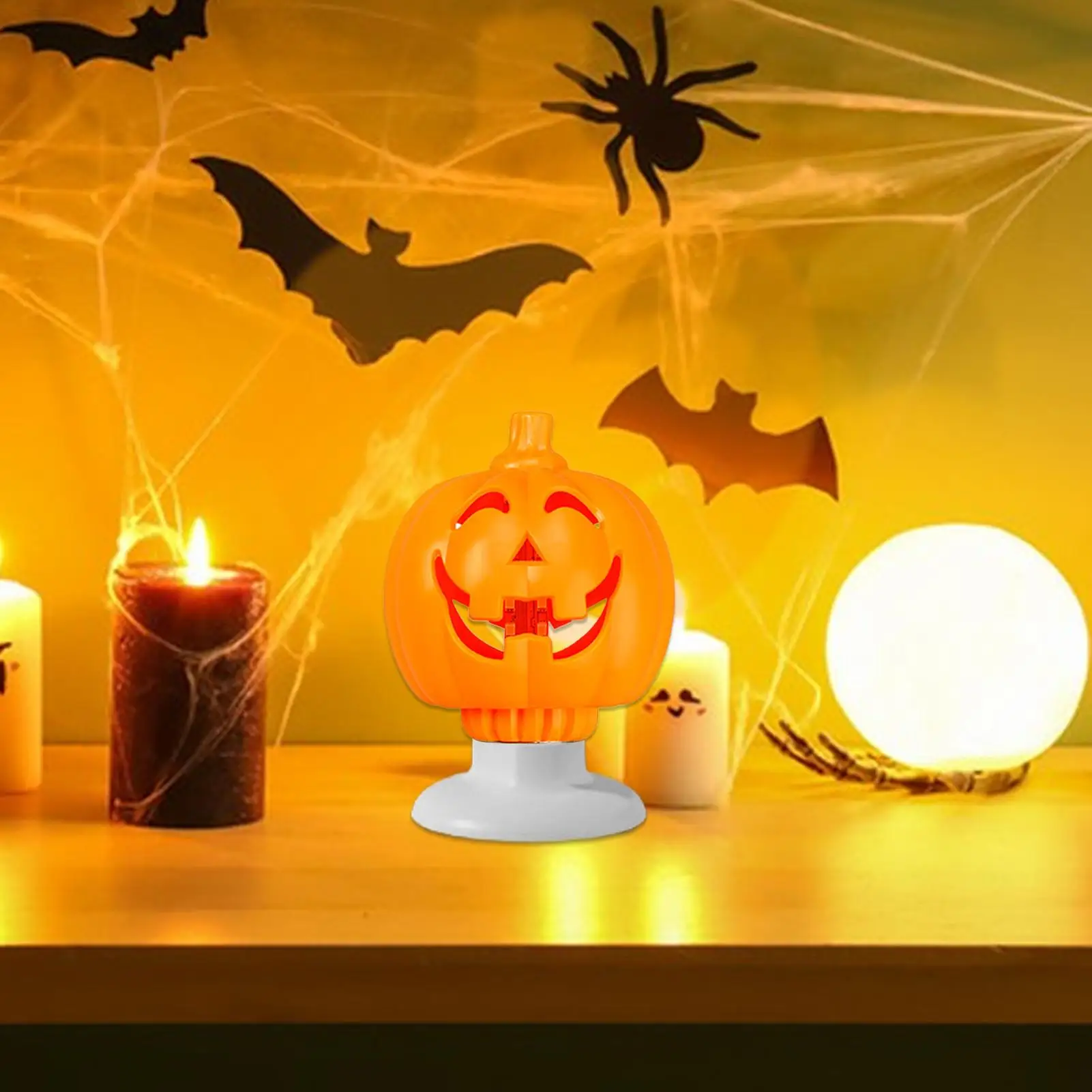 

Хэллоуин Тыква Свет E27 Винтовое Основание Праздничная Лампа Хэллоуин Проекция Тыква Лампа Декор для Крытых Наружных Тематических Вечеринок
