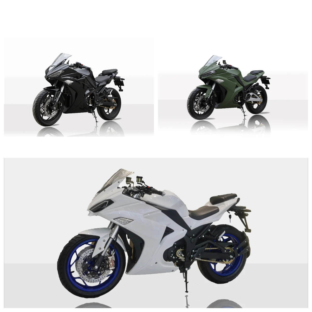 Strovan Motorcycle Golden Motor 72V 10000W Fardrive Controller Stealth Bomber Electric Bike Motorcycle