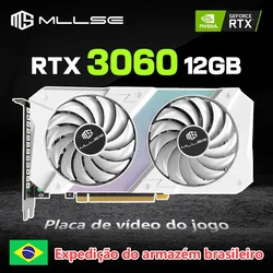 MLLSE Graphics Card RTX 3060 12GB Placa De Video GAME NVIDIA GPU GDDR6 192bit HDMI*1 DP*3 PCI Express 4.0 x16 rtx3060 12gb