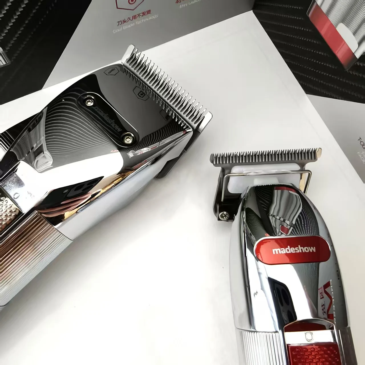 Madehsow Original Ersatzklinge, geeignet für Madeshow M10/M5/M8f Professionelles Zubehör für elektrische Haarschneidemaschinen – Detail 9