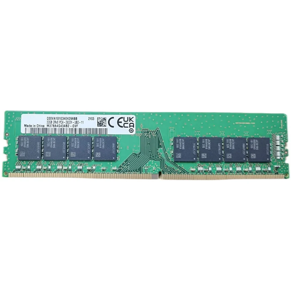 

1 шт. Оперативная память для Samsung M378A4G43AB2-CVF 2RX8 2933 32 ГБ DDR4 PC4-2933Y Настольная память DIMM