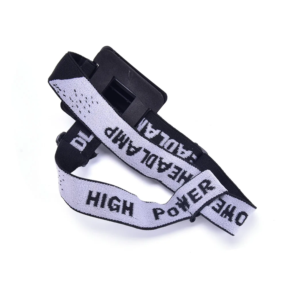 1 قطعة عقال مرن خوذة حزام جبل حزام الرأس لفرقة المصابيح الأمامية الخفيفة للدراجة