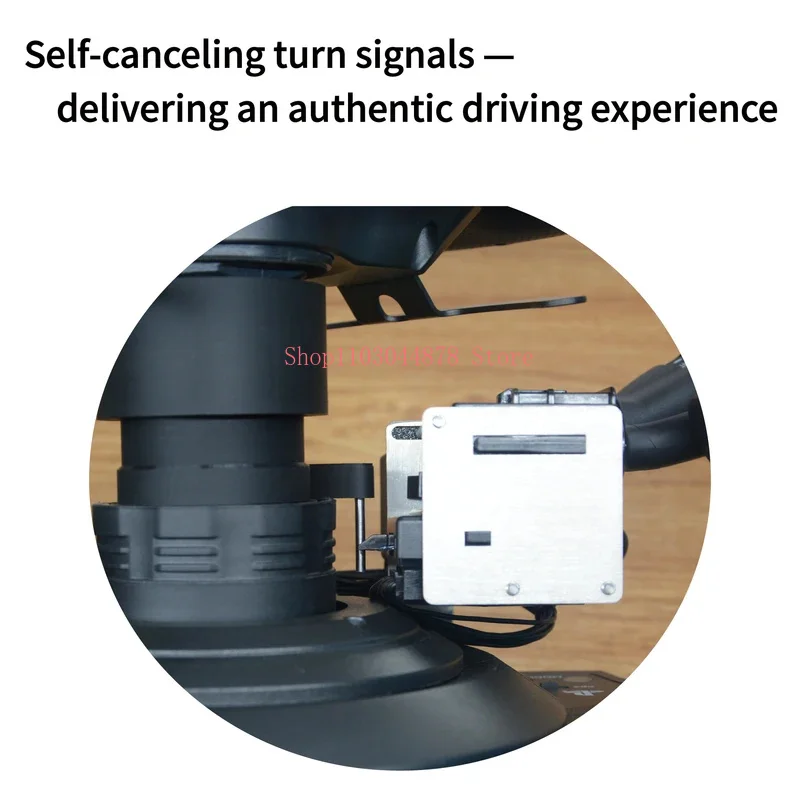 

Simracing Game Steering Wheel Euro Truck Turn Signal Wiper Automatic Rebound Cruise Ignition Switch For Thrustmaster T300RS/GT