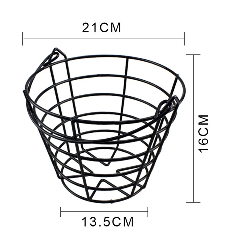 Wadah bola Golf, keranjang penyimpan dengan pegangan tahan hingga 50 buah bola Golf