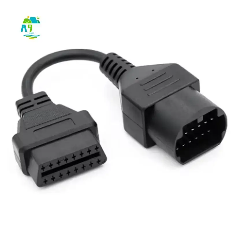 A09E-OBD2 Extension Cable OBD To OBD2 16Pin Connector For Mazda 17 Pin For IDS VCM2 J2534 OBD2 Car Diagnostic Auto Tool