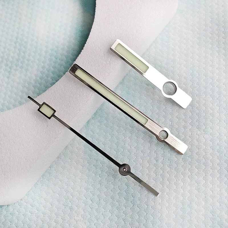 62MAS Style Luminous Watch Hands Fit NH35 NH36 Movement Mod Parts for SKX007 SPR777 Watch Modification