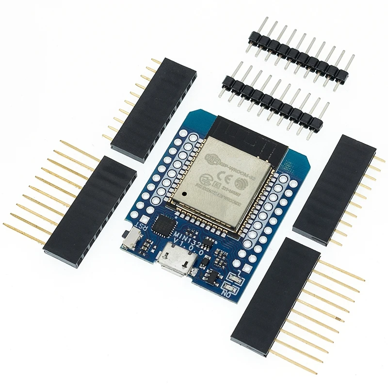 WeMos D1 Mini Pro V3.0 NodeMcu 4MB/16MB bytes Lua WIFI Internet de las cosas, placa de desarrollo basada en ESP8266 CH340G Nodemcu V2