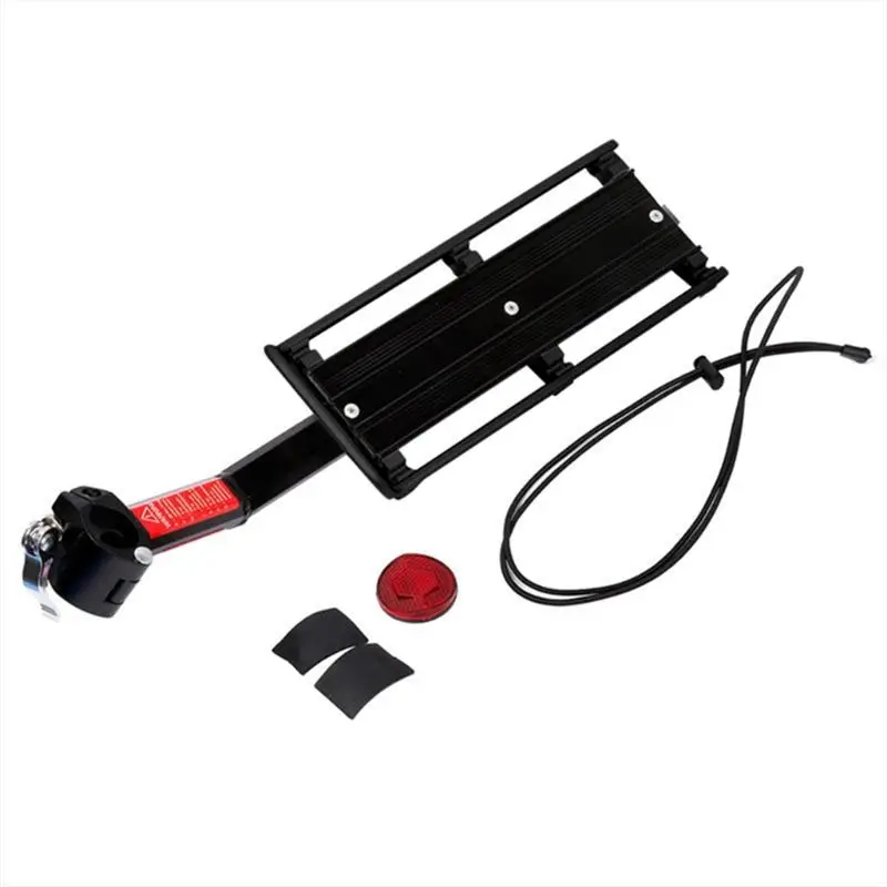 AA67-Bicycles Rear Shelf Aluminum Alloy Luggage Cargo Rear Rack Rear Bag Holder Stand Support With Mounting Tool