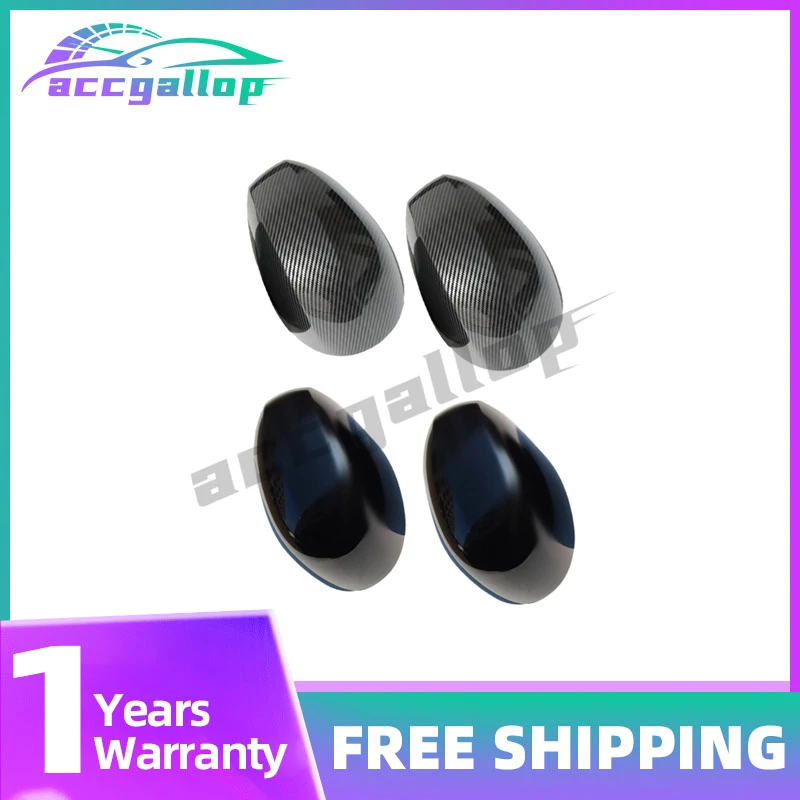 

Left + Right ​Car Rear Mirror Cover Shell Cap Housing for BMW Mini Cooper F54 F55 F56 F57 F60 2020 2021 2022 2023 2024