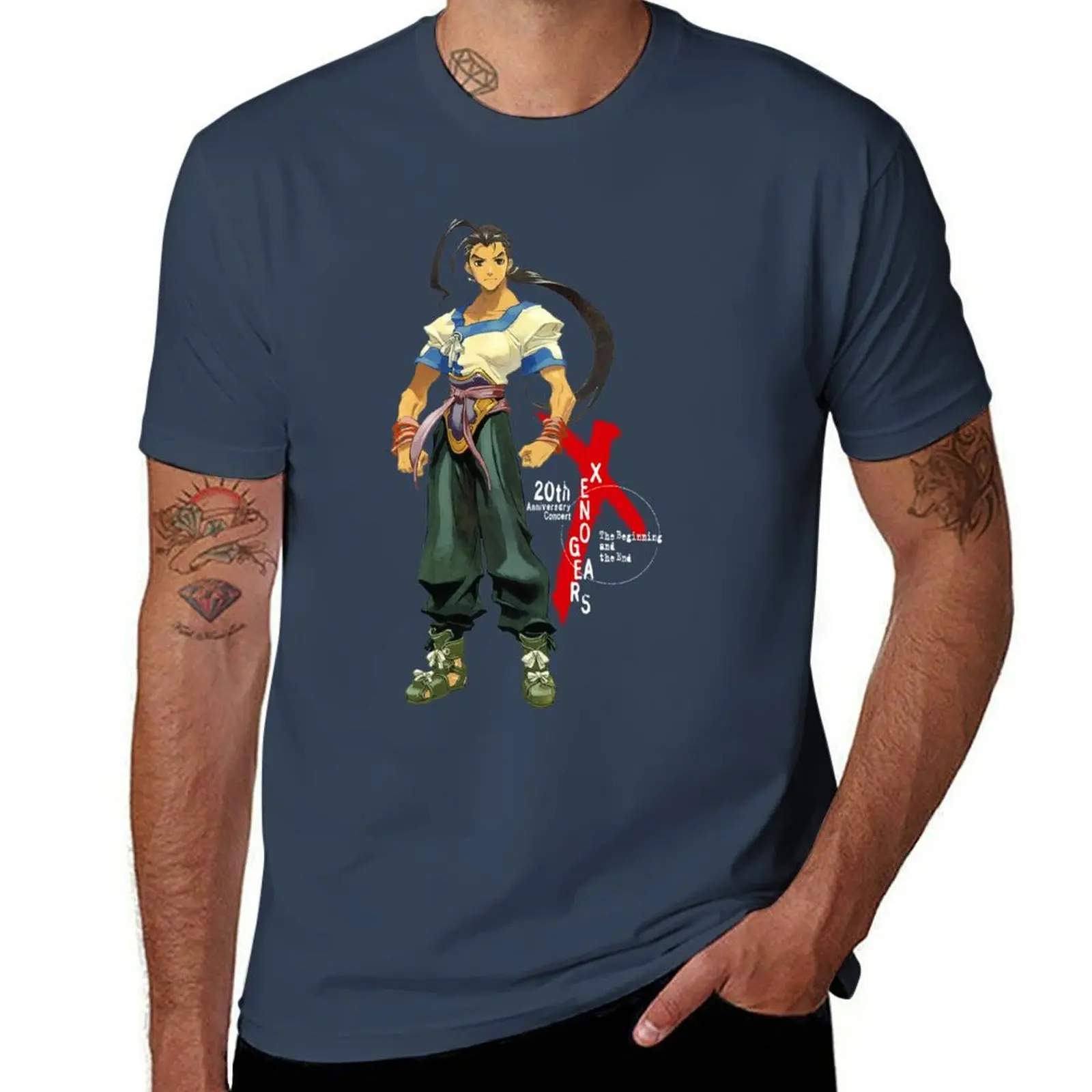 Xenogears T-Shirt Summer Fashion Casual Tee Shirt