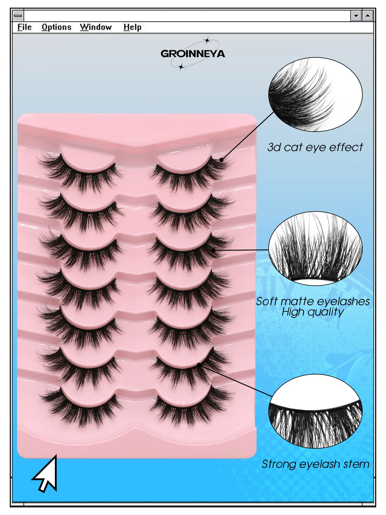 ヴェルトライネつけまつげ マンガまつげ ソフトナチュラルロングまつげ つけまつげ アニメ風ウィスピーつけまつげ メイクアップ