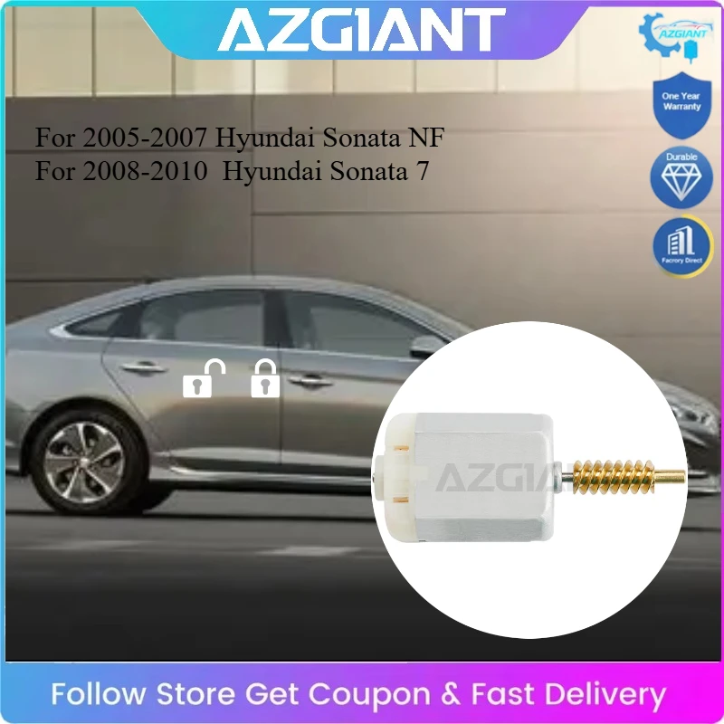 AZGIANT Car Power Central Door Lock Actuator Inner Electric Motor for Hyundai Sonata 7 Sonata NF Replace DIY Parts  81310-3K520